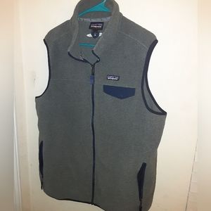 Patagonia Gray and Blue Vest